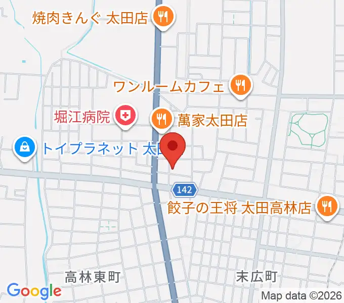 のむらピアノ教室の地図