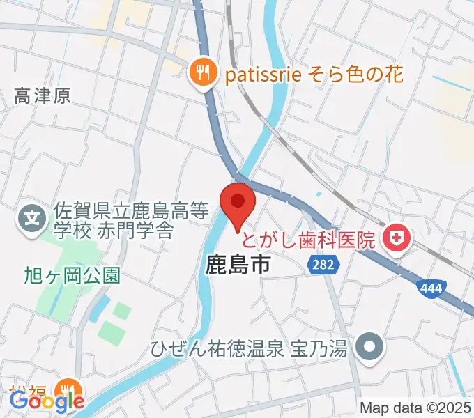 鹿島市民文化ホール サクラスの地図