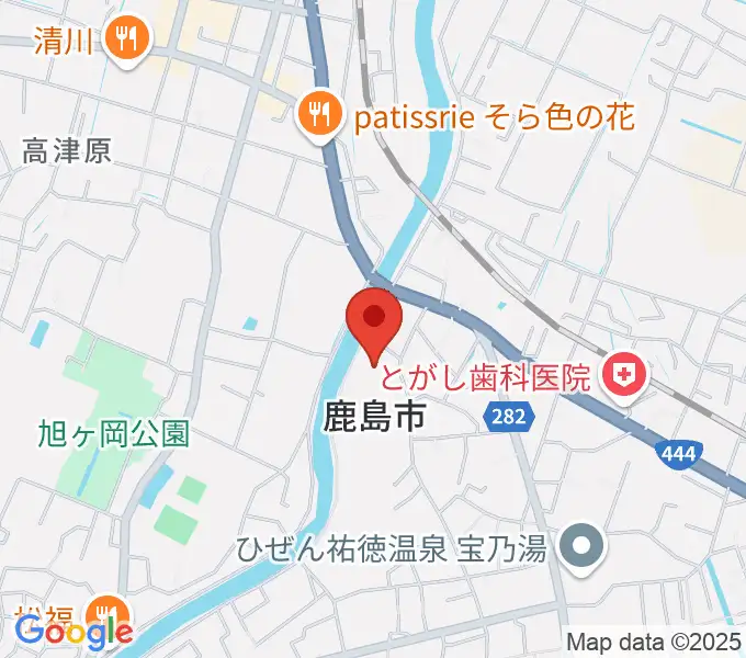 鹿島市民文化ホール サクラスの地図