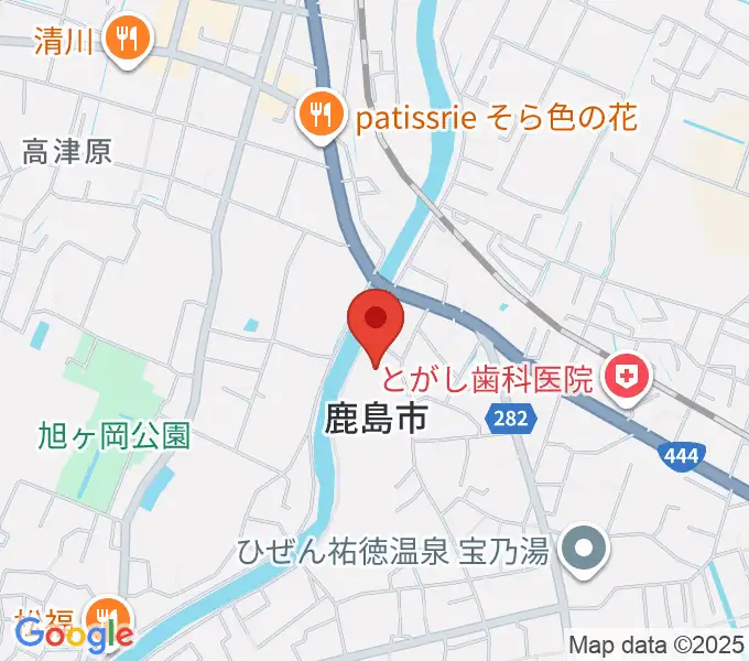 鹿島市民文化ホール サクラスの地図