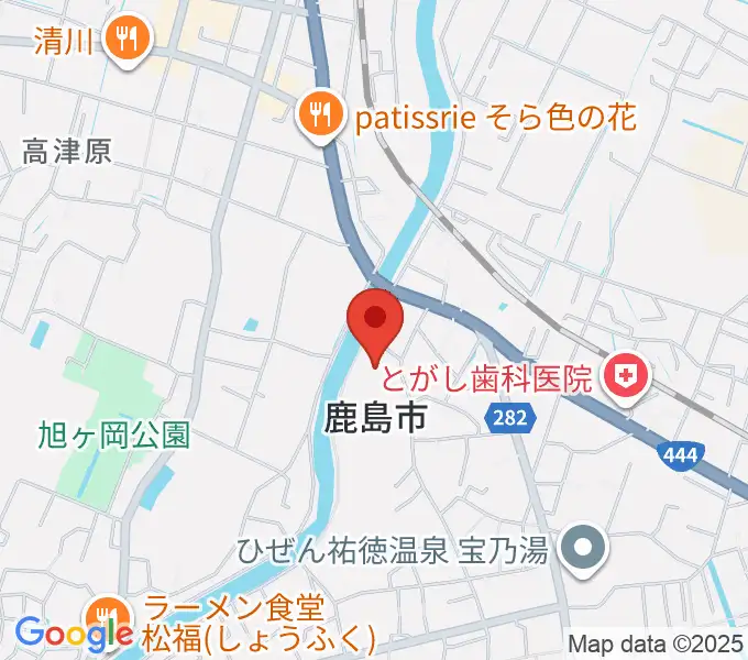 鹿島市民文化ホール サクラスの地図