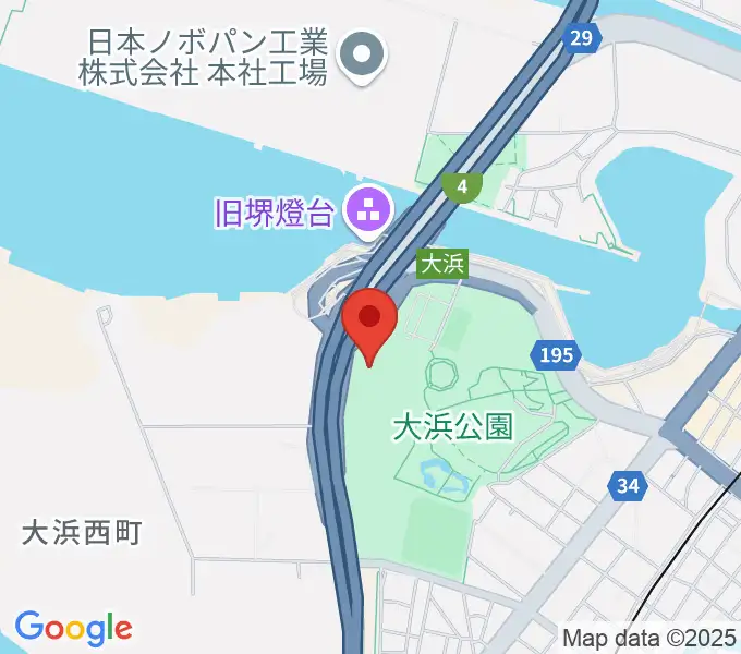 大浜だいしんアリーナ・だいしん大浜武道館の地図