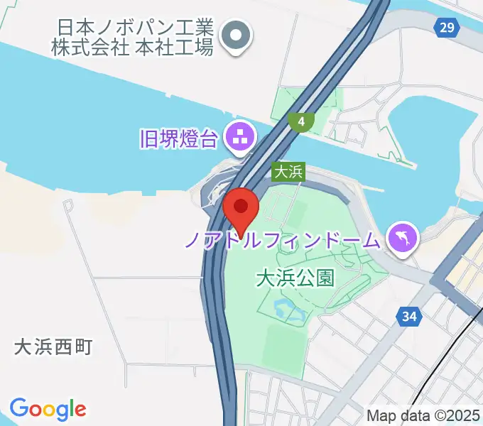 大浜だいしんアリーナ・だいしん大浜武道館の地図