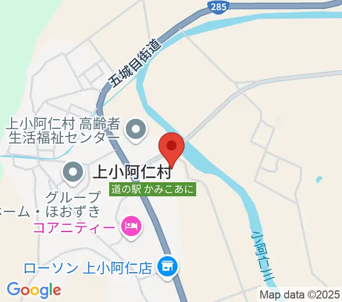 上小阿仁村生涯学習センターの地図
