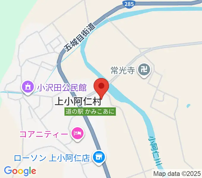 上小阿仁村生涯学習センターの地図