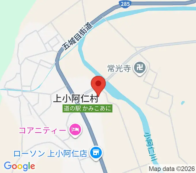 上小阿仁村生涯学習センターの地図