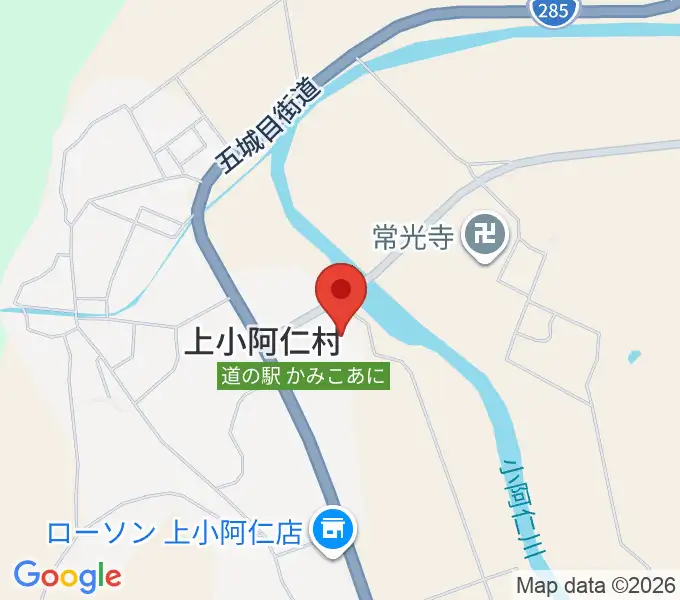 上小阿仁村生涯学習センターの地図