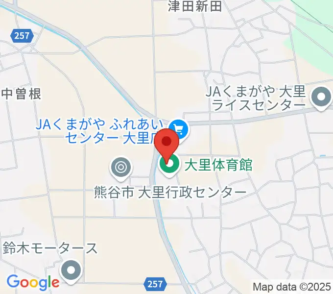 大里生涯学習センター「あすねっと」の地図