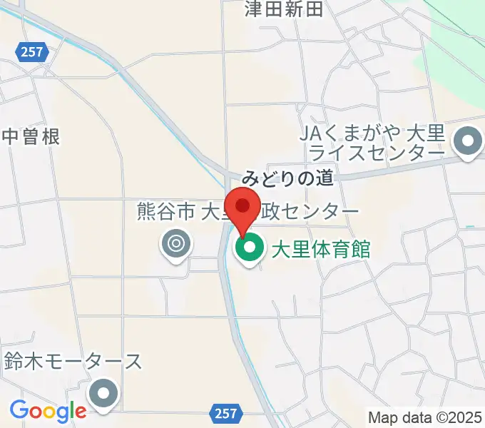 大里生涯学習センター「あすねっと」の地図