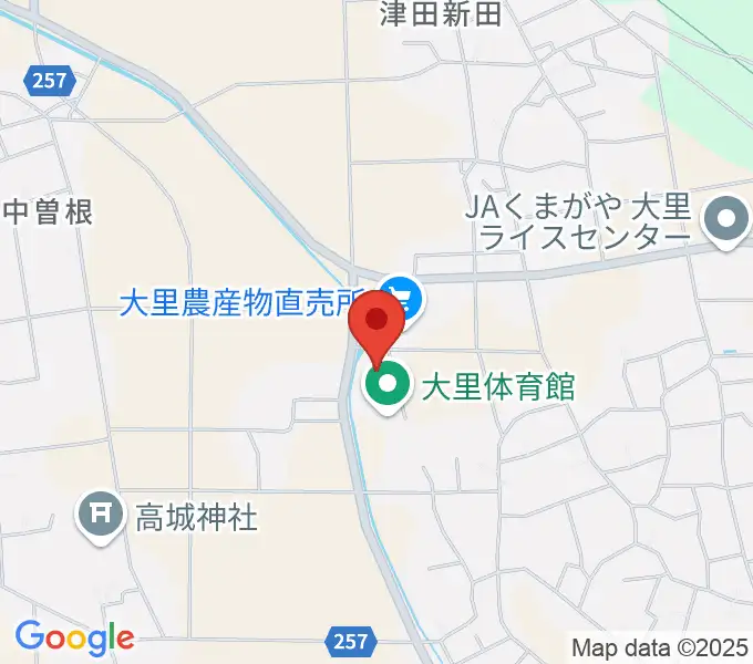 大里生涯学習センター「あすねっと」の地図