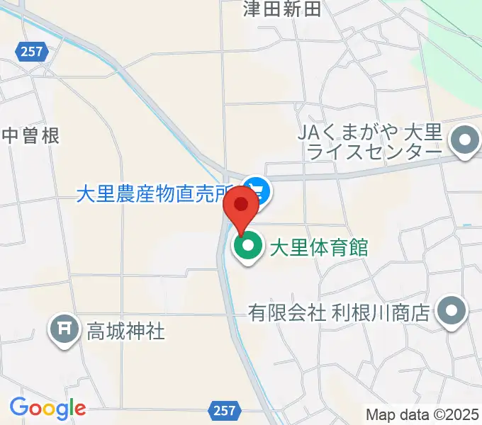 大里生涯学習センター「あすねっと」の地図