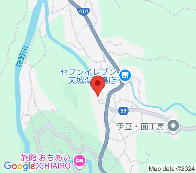 天城会館の地図