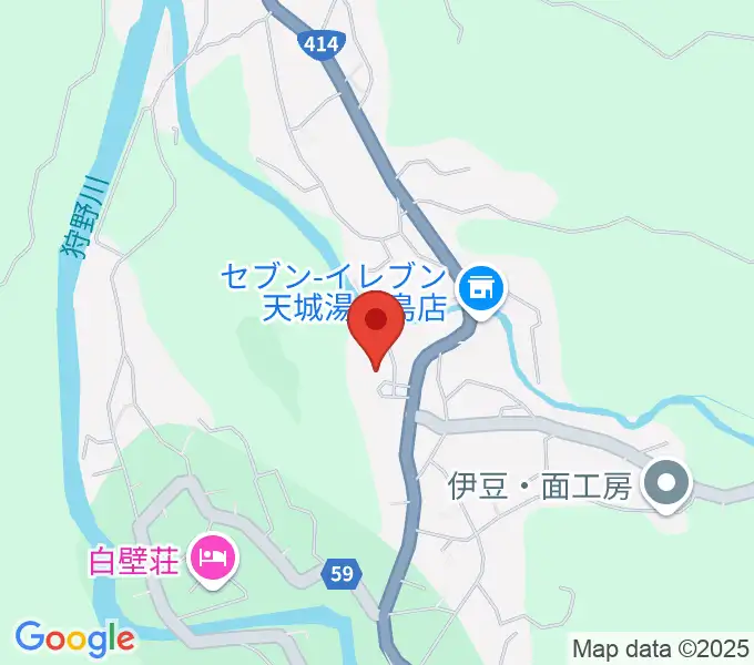 天城会館の地図