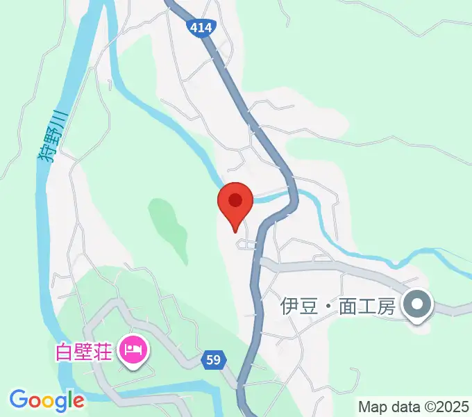 天城会館の地図