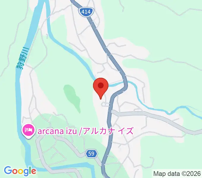 天城会館の地図