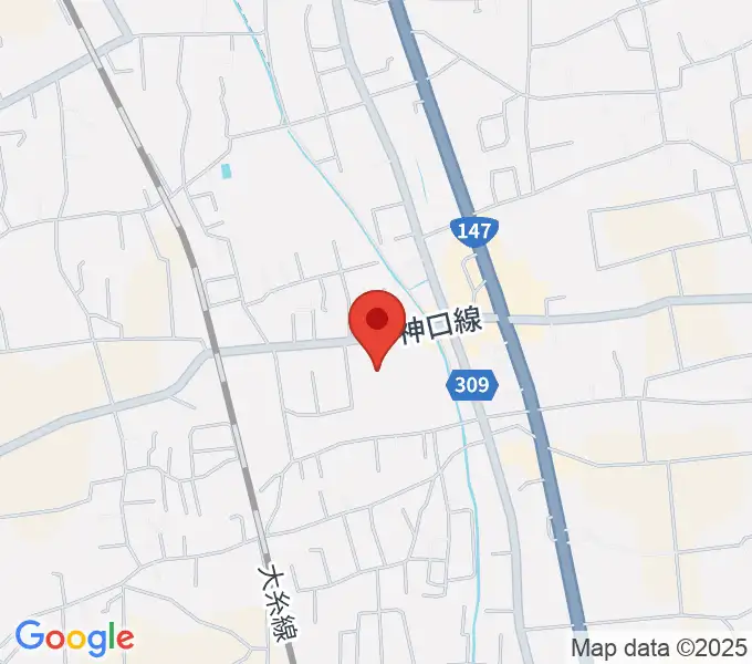 穂高交流学習センターみらいの地図