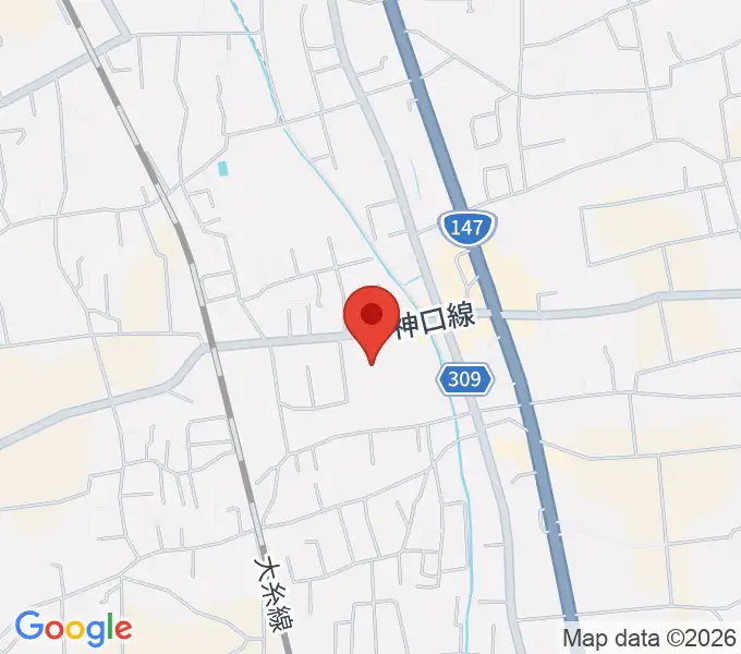 穂高交流学習センターみらいの地図