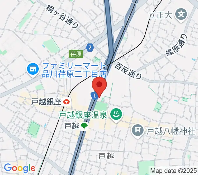 FMしながわの地図