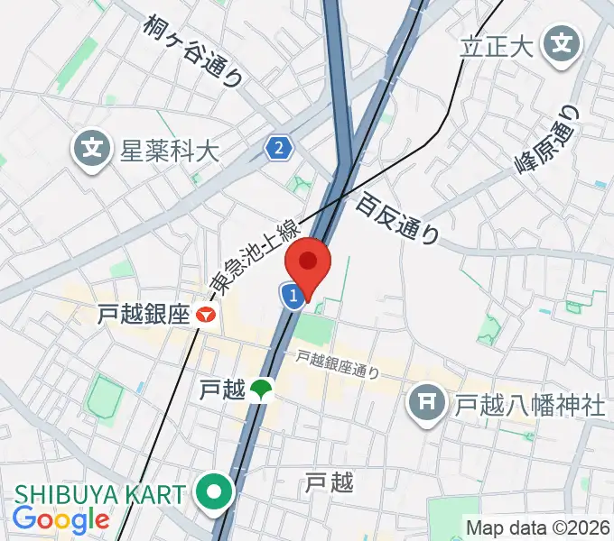 FMしながわの地図