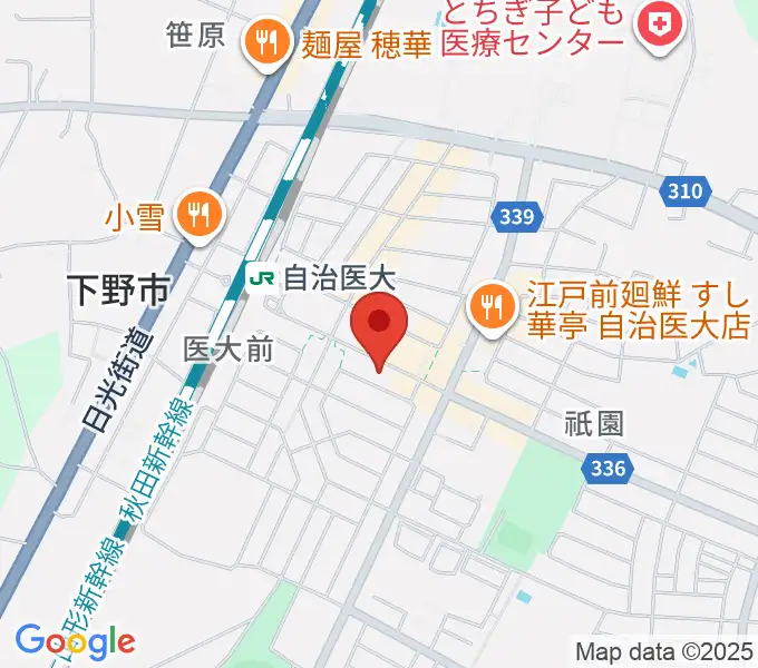 FMゆうがおの地図