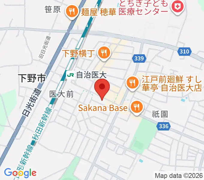 FMゆうがおの地図