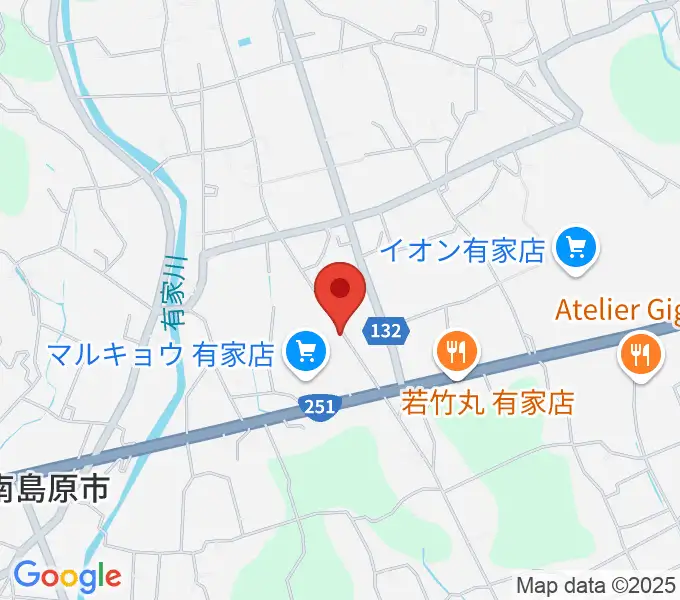 FMひまわりの地図