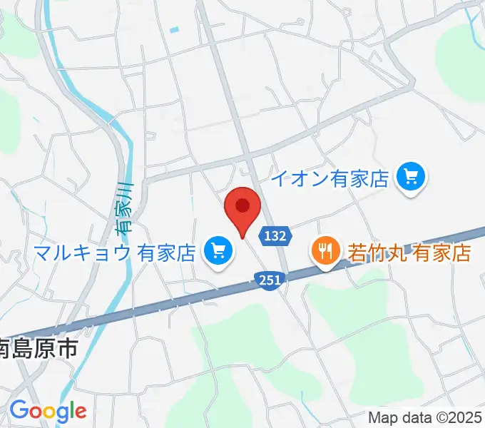 FMひまわりの地図