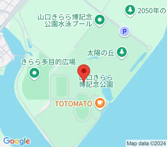 やまぐち富士商ドームの地図