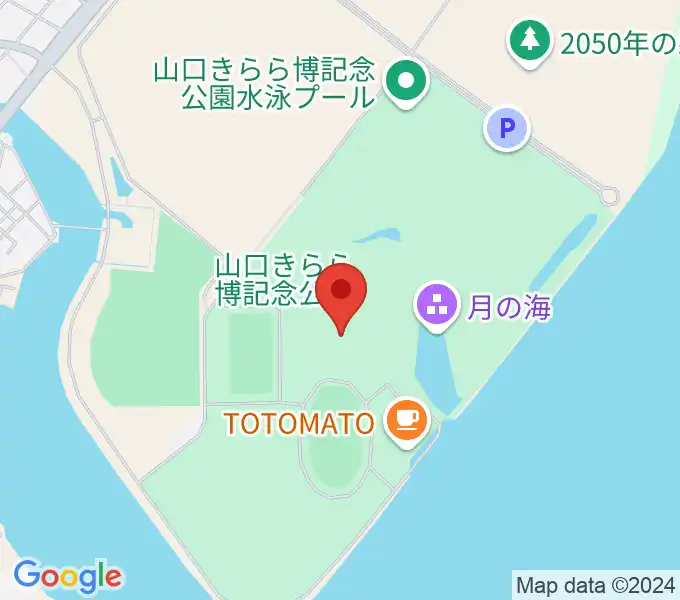 やまぐち富士商ドームの地図