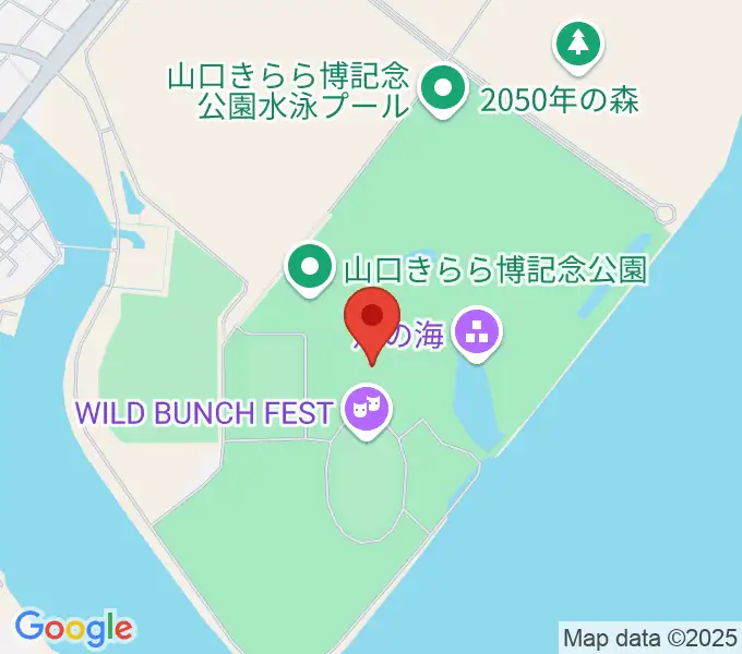 やまぐち富士商ドームの地図