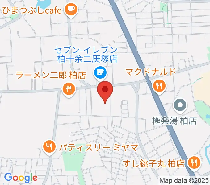 みのりの湯柏健康センターの地図