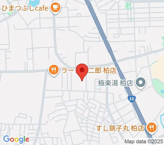 みのりの湯柏健康センターの地図