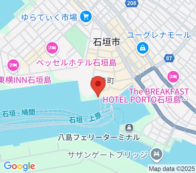 星ノ海プラネタリウムの地図