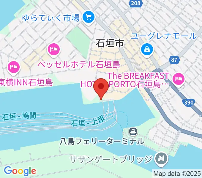 星ノ海プラネタリウムの地図