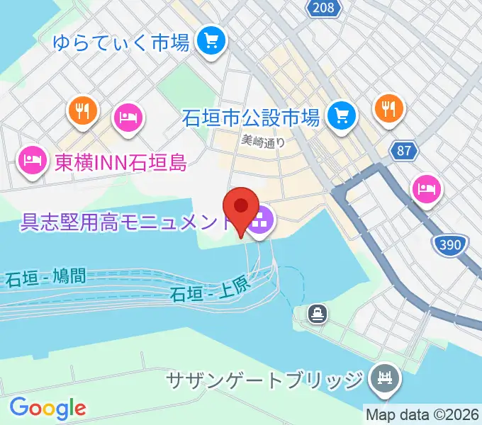 星ノ海プラネタリウムの地図