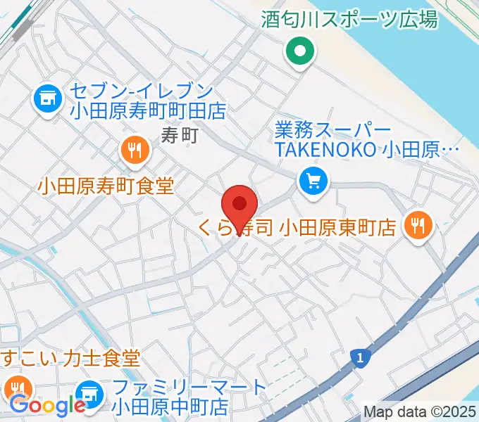 Miura Guitar Repair Workshopの地図
