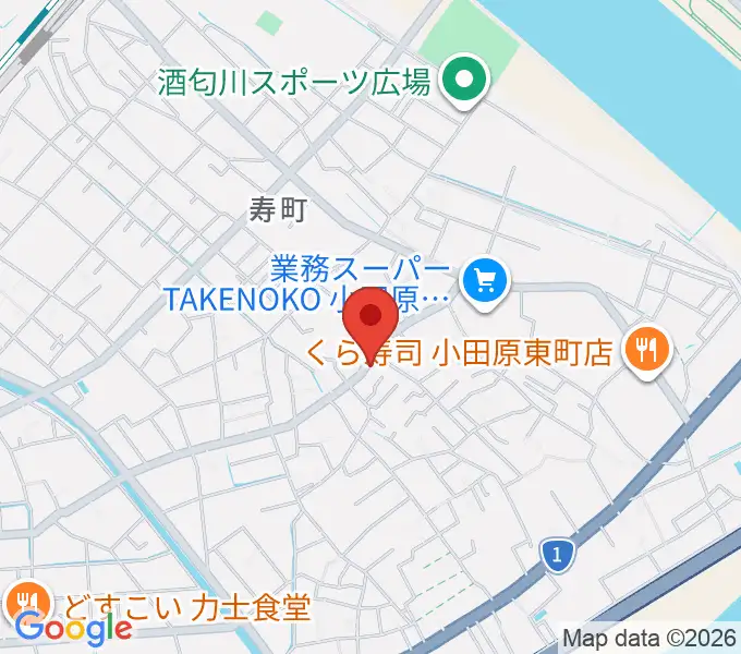 Miura Guitar Repair Workshopの地図