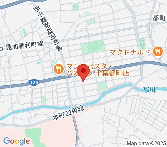 千葉2AWスクエアの地図