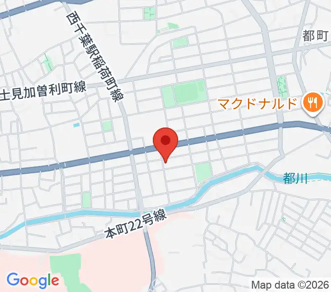 2AWスクエアの地図
