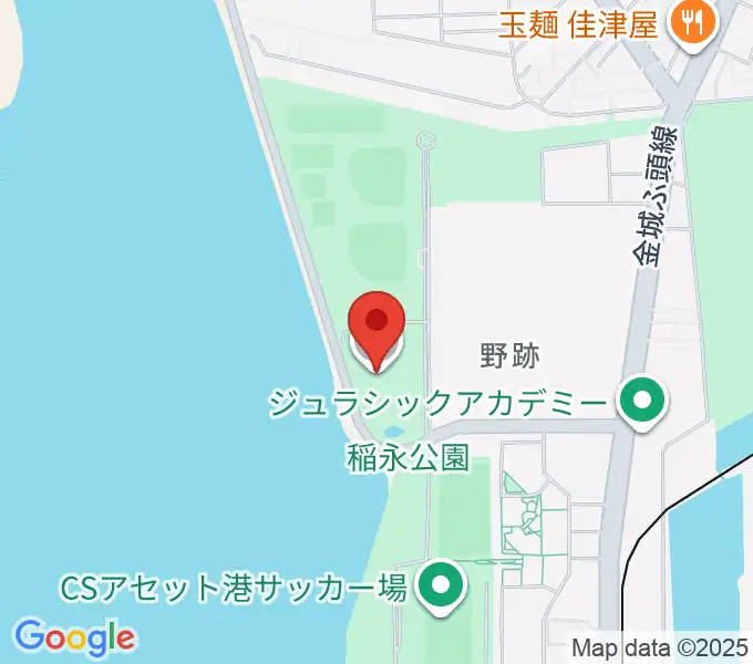 稲永スポーツセンターの地図