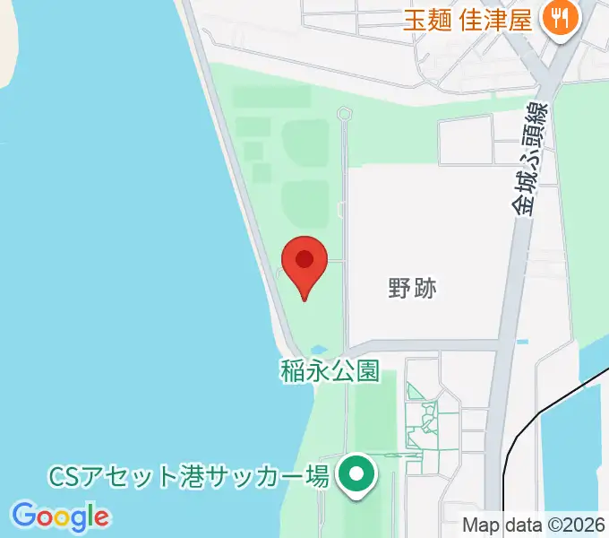 稲永スポーツセンターの地図