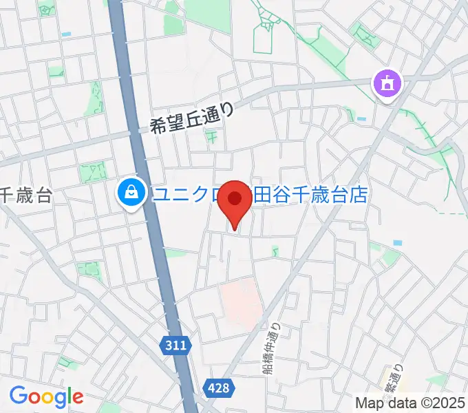 ピアノスクール・クレッシェンドの地図