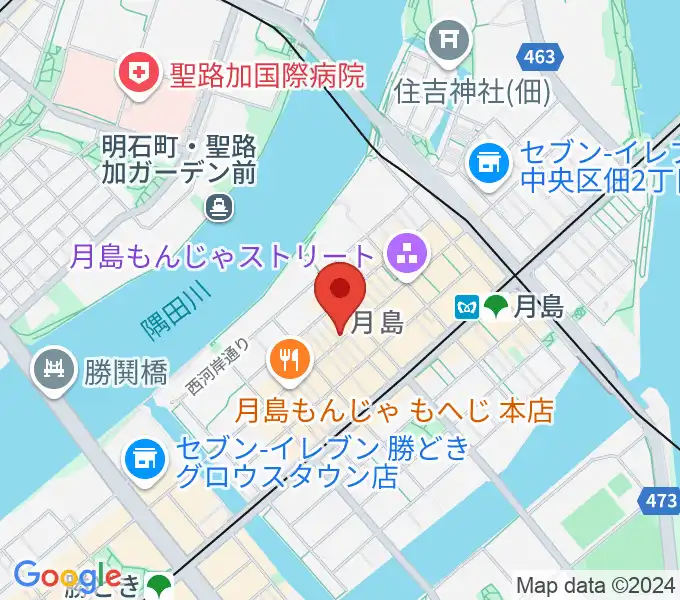 スタジオワンダーウォールの地図