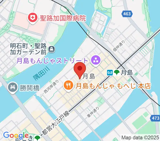 スタジオワンダーウォールの地図