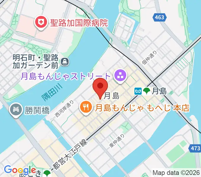 スタジオワンダーウォールの地図