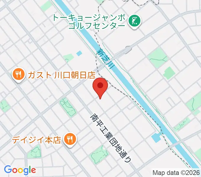 川口キャメルスタジオの地図
