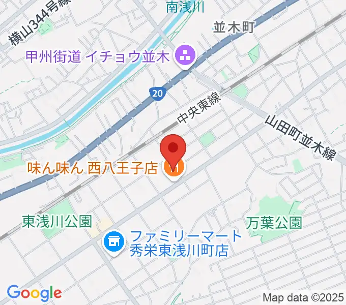 ムジカカンタービレの地図