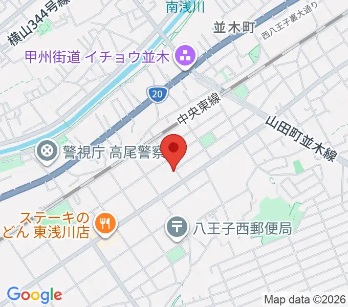 おんがく教室ここのねの地図