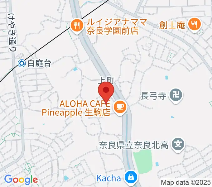 北コミュニティセンター ISTAはばたきの地図