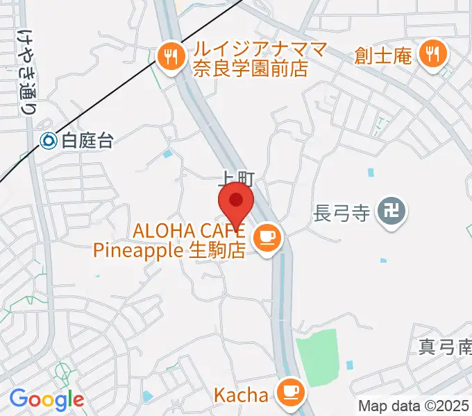 北コミュニティセンター ISTAはばたきの地図